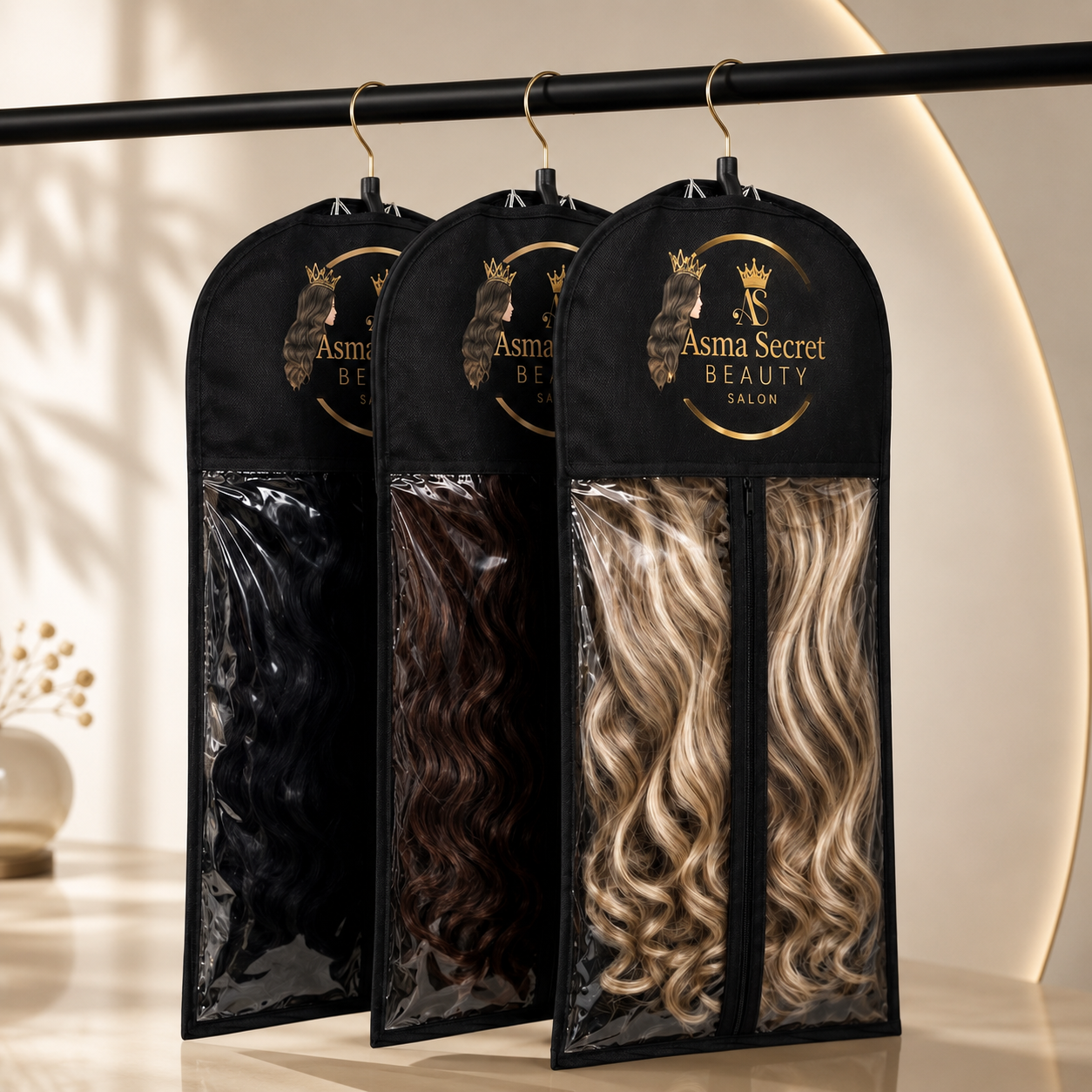 Packaged Hair Extensions